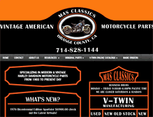 Tablet Screenshot of masclassics.com